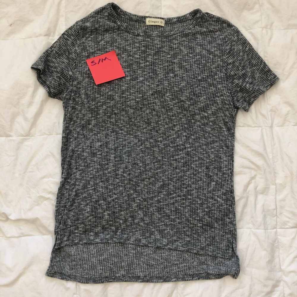 Grey-toned blouse